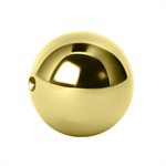 24k gold plated spare replacment ball for bcr