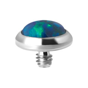 Disque interne de remplacement en titanium avec opale