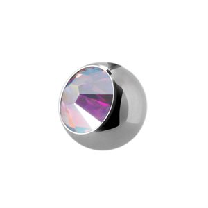 Titanium jewelled spare replacement ball