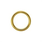 18k gold continious seemless ring